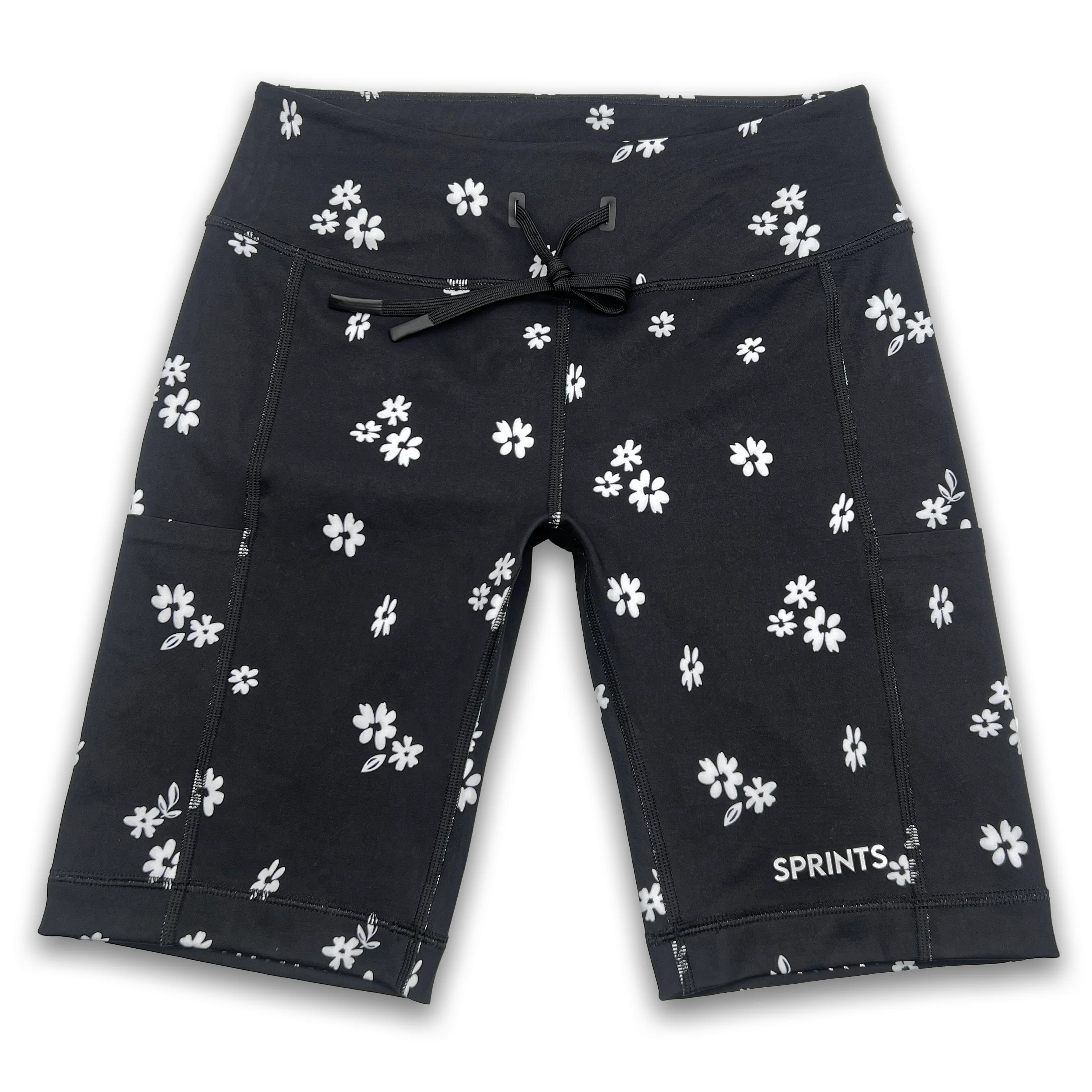 Womens Flexion 8" Compression Short - Florid Declamation - Image 7