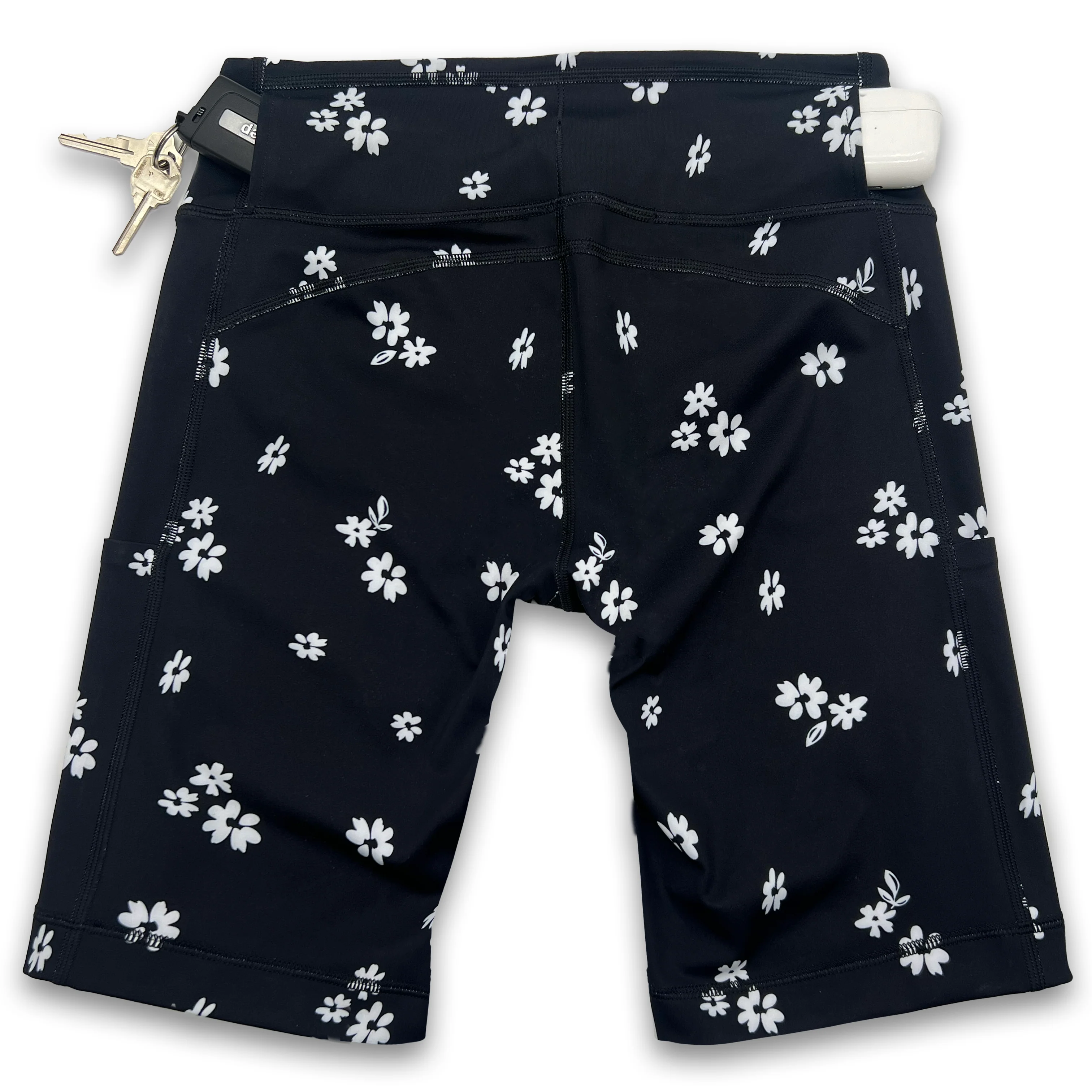 Womens Flexion 8" Compression Short - Florid Declamation - Image 8