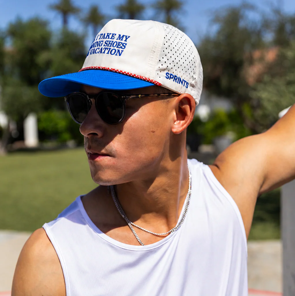 Yes, I Take My Running Shoes on Vacation EZ Rope Snapback (Unisex) - Image 6